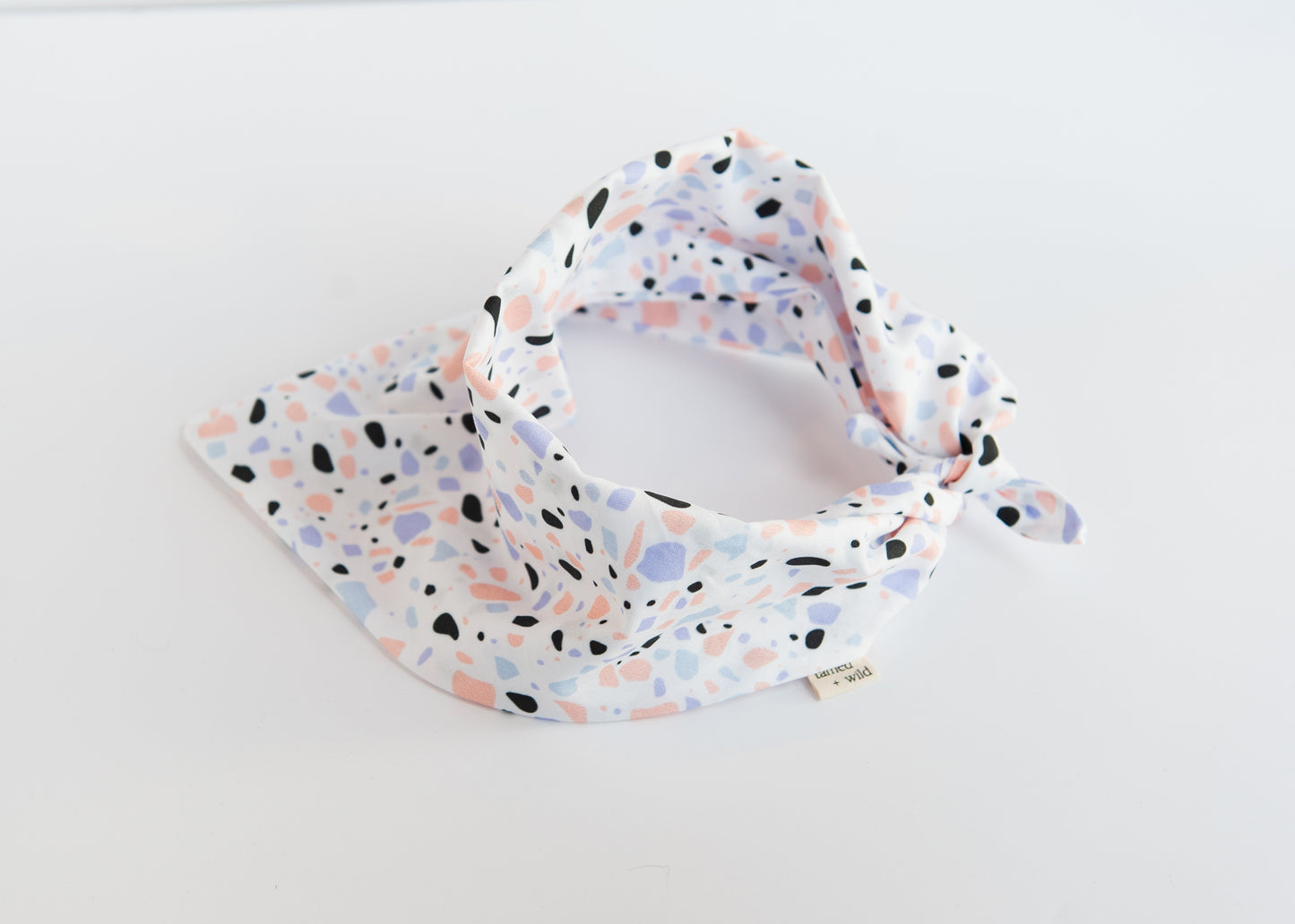 Pastel Terrazzo Dog Bandana