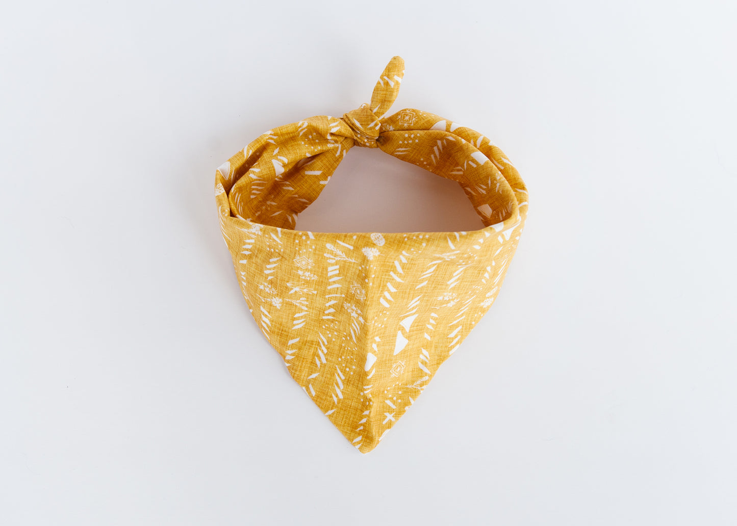 Yellow Fields Dog Bandana