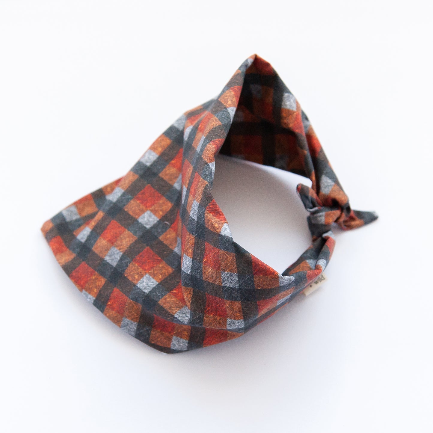 Fall Plaid Dog Bandana
