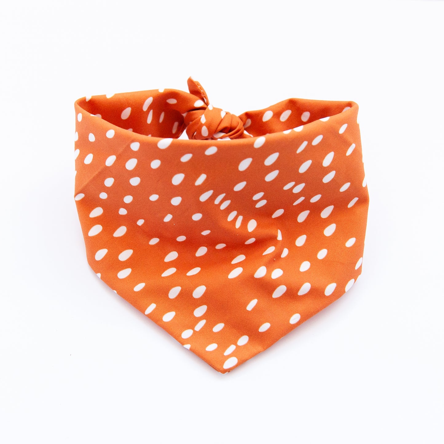 Polkadog Pumpkin Spice Dog Bandana