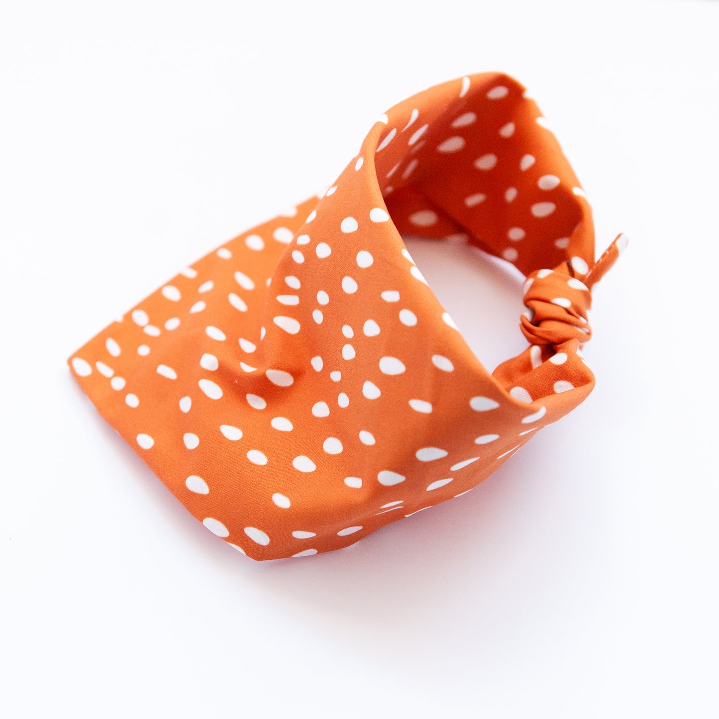 Polkadog Pumpkin Spice Dog Bandana