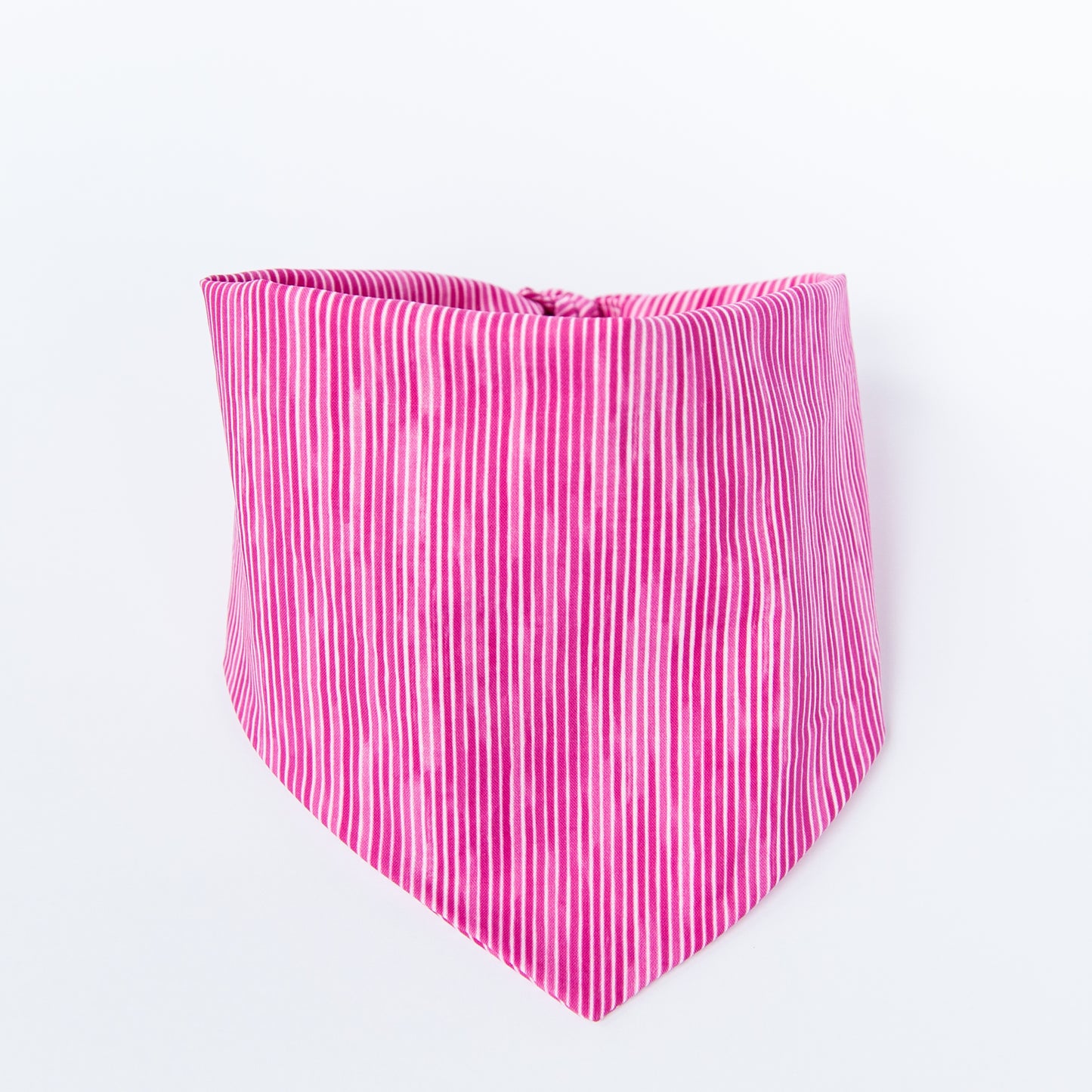 Hot Pink Stripe Dog Bandana