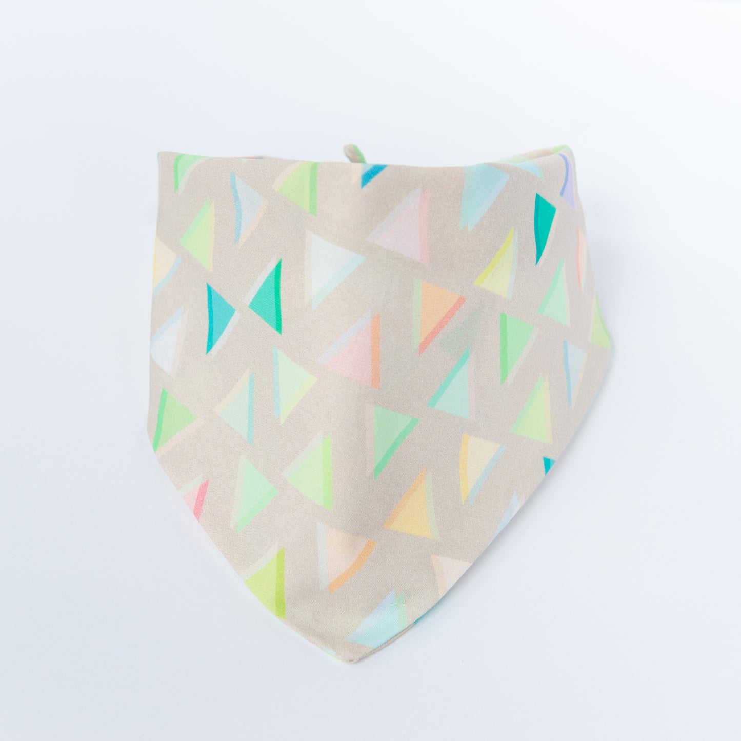 Pastel Neon Triangle Dog Bandana