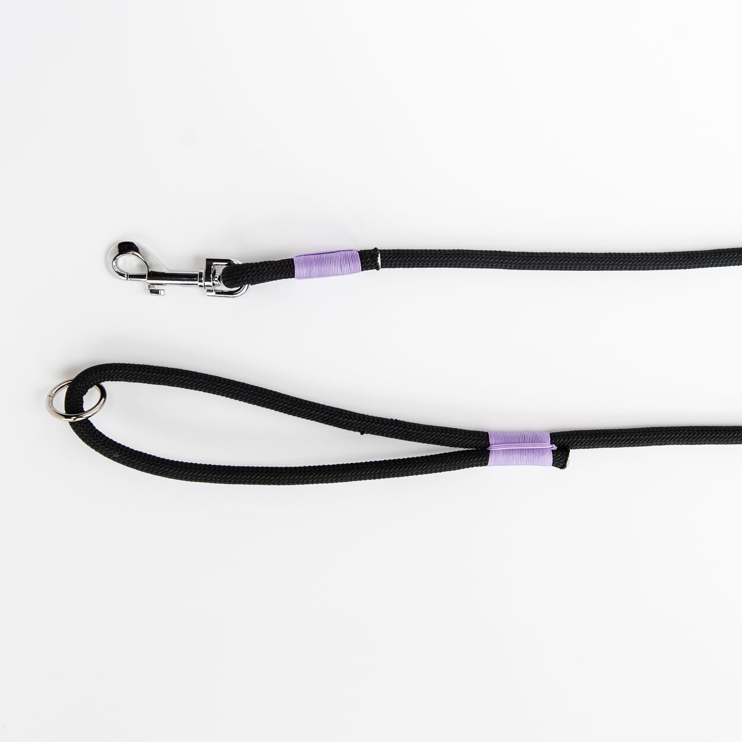 Black & Purple Climbing Rope Dog Leash