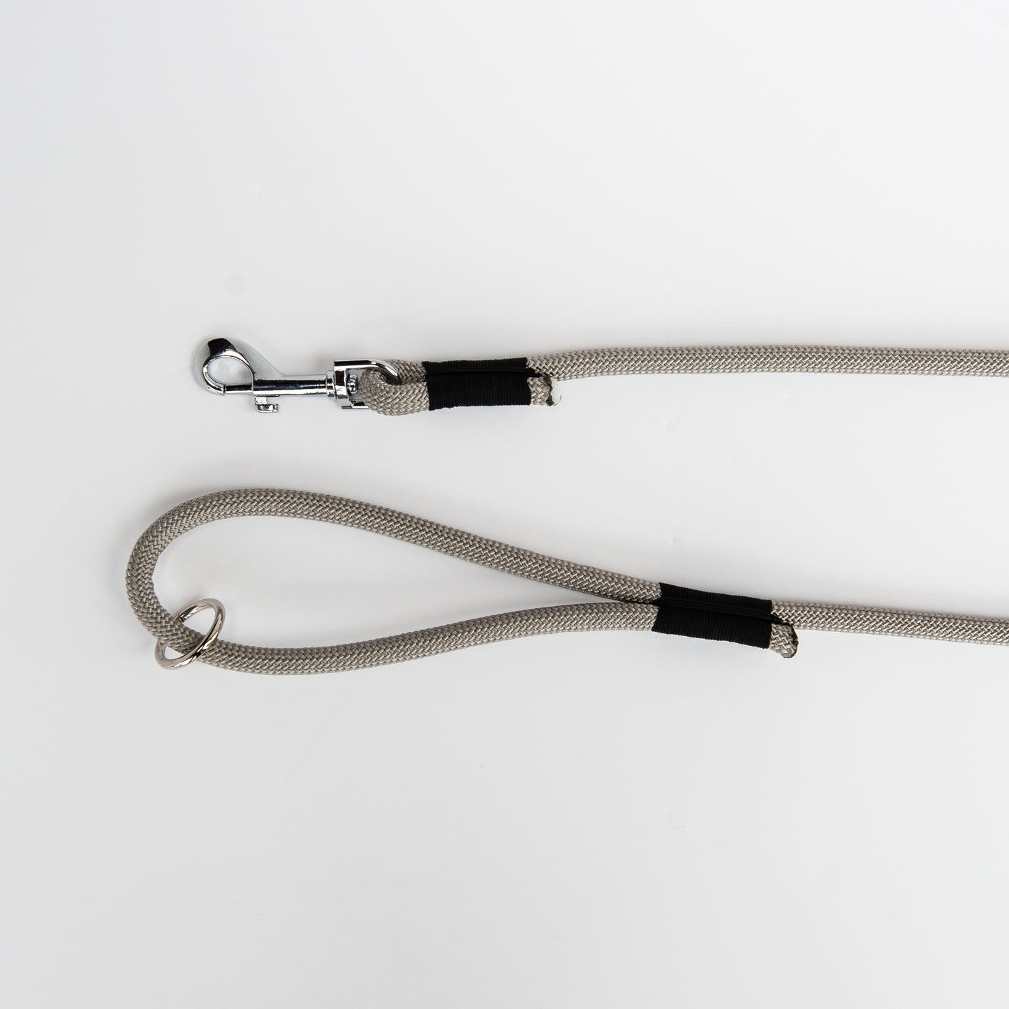 Silver & Black Climbing Rope Dog Leash