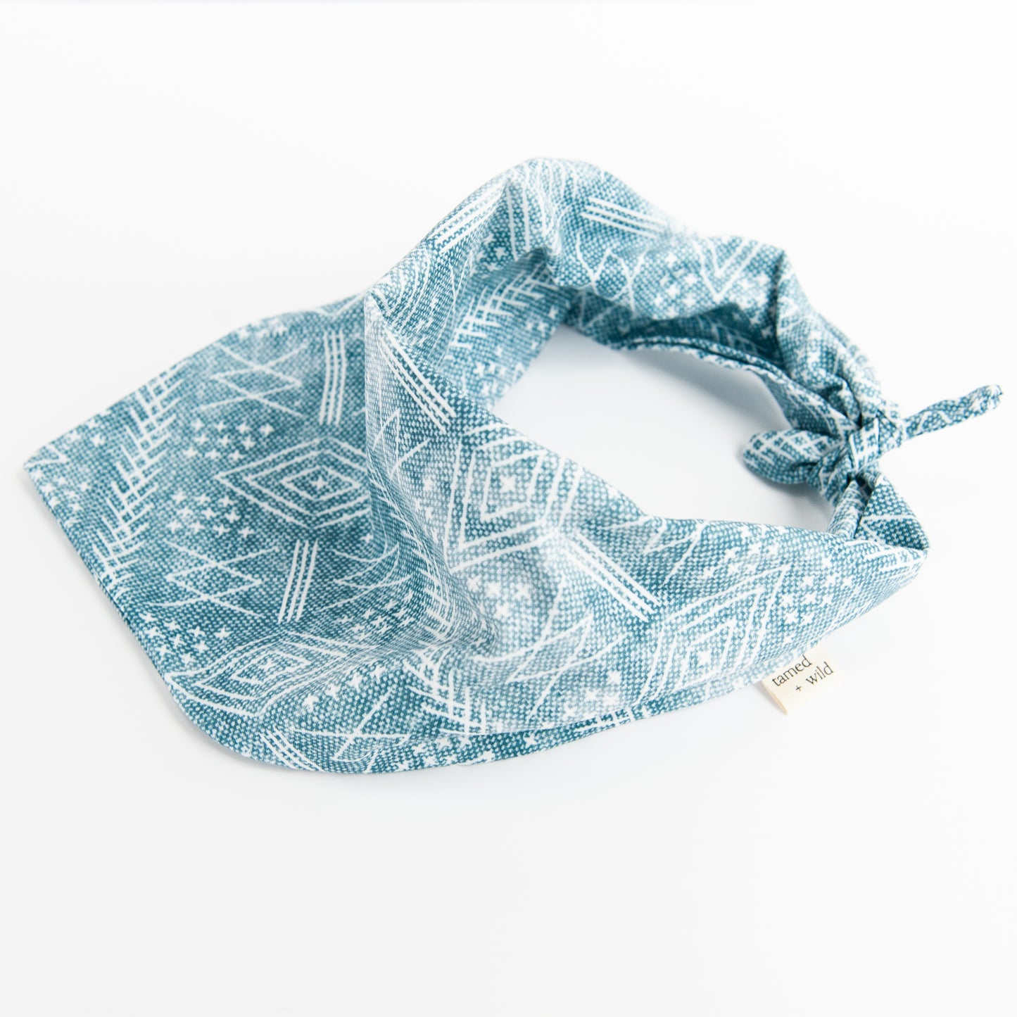 Vintage Blue Moroccan Dog Bandana