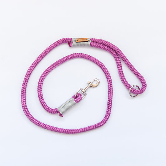 Berry & Silver Marine Rope Dog Leash
