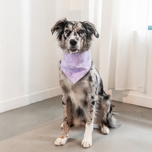 Purple Mountains Dog Bandana