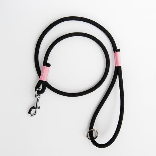 Black & Pink Climbing Rope Dog Leash