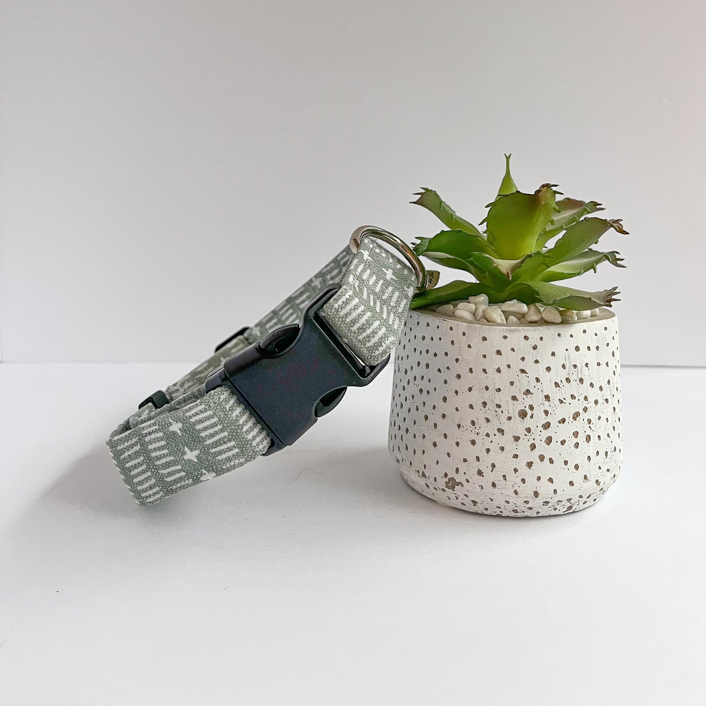 Sage Farmhouse Dog Collar